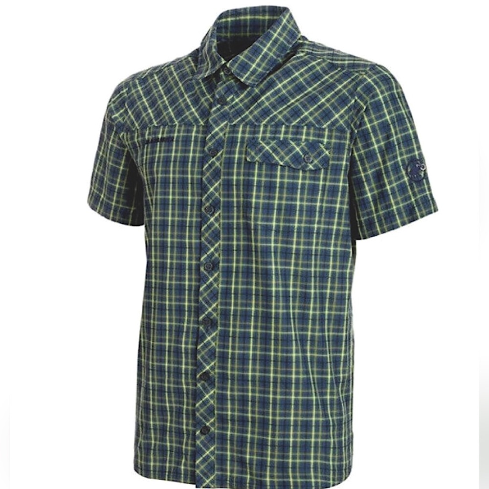Mammut Shirt Asko Short Sleeve Button
Down Plaid Shirt Men’s 2X